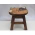 Dřevěná stolička - kocourek Mourek
