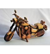 Dřevěná motorka - motorka č. 3
